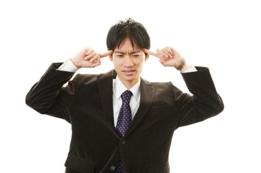 Hayal kırıklığına uğramış işadamı 　　　　　